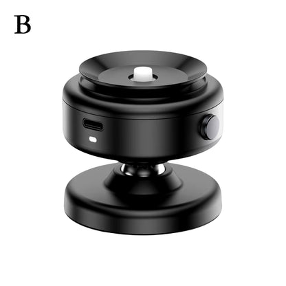 Car Magnetic Vacuum Adsorption Bracket 360 Degree Rotating Aluminum Alloy Mobile Phone Holder for 47Inch or above Smartphones